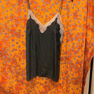 NEED TO SELL ASAP Navy blue sequin cami Zara
